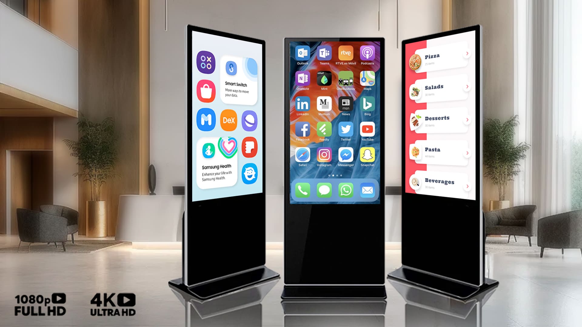 Samsung Touch Digital Standee in Pakistan-Smart Display for Your Business