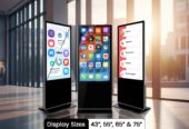 Samsung Touch Digital Standee in Pakistan-Smart Display for Your Business