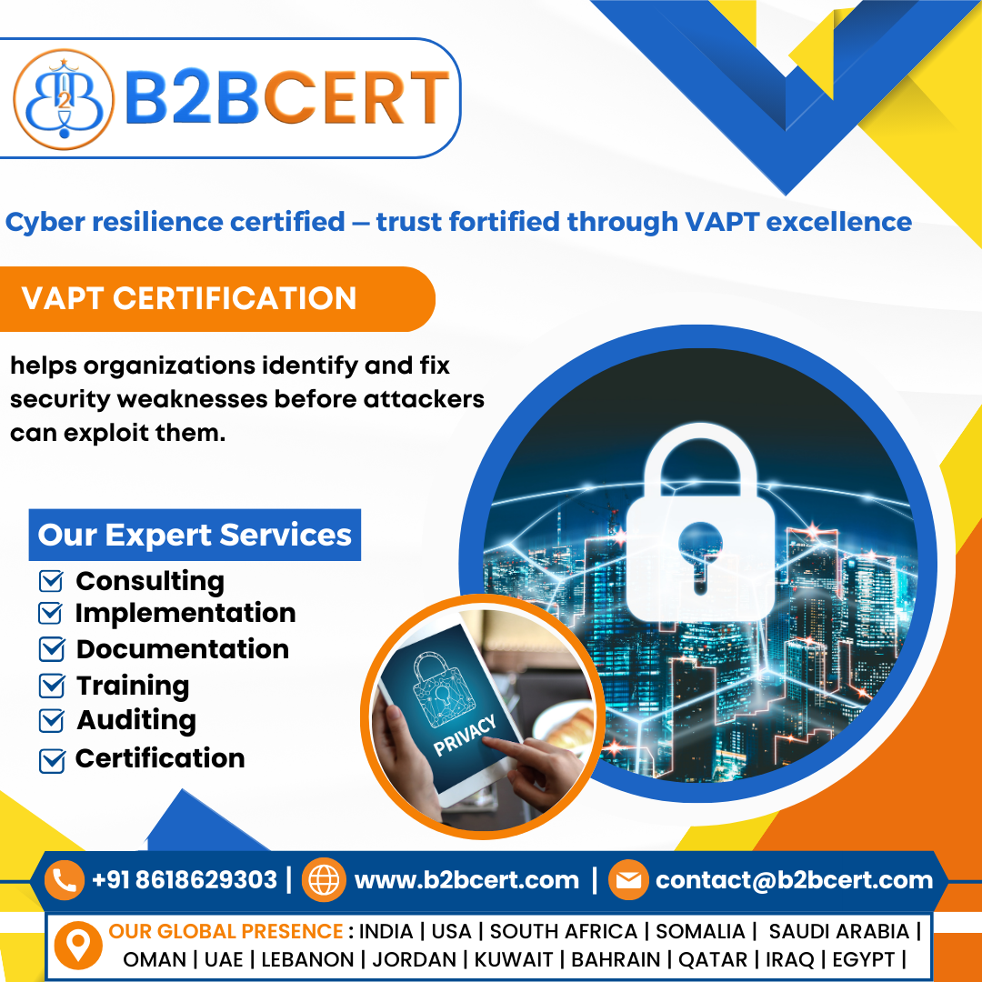 VAPT Certification in Bangalore – Identify Vulnerabilities, Strengthen Security