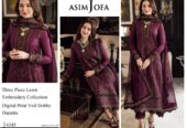 LAWN WITH voil Dubby DUPATTA