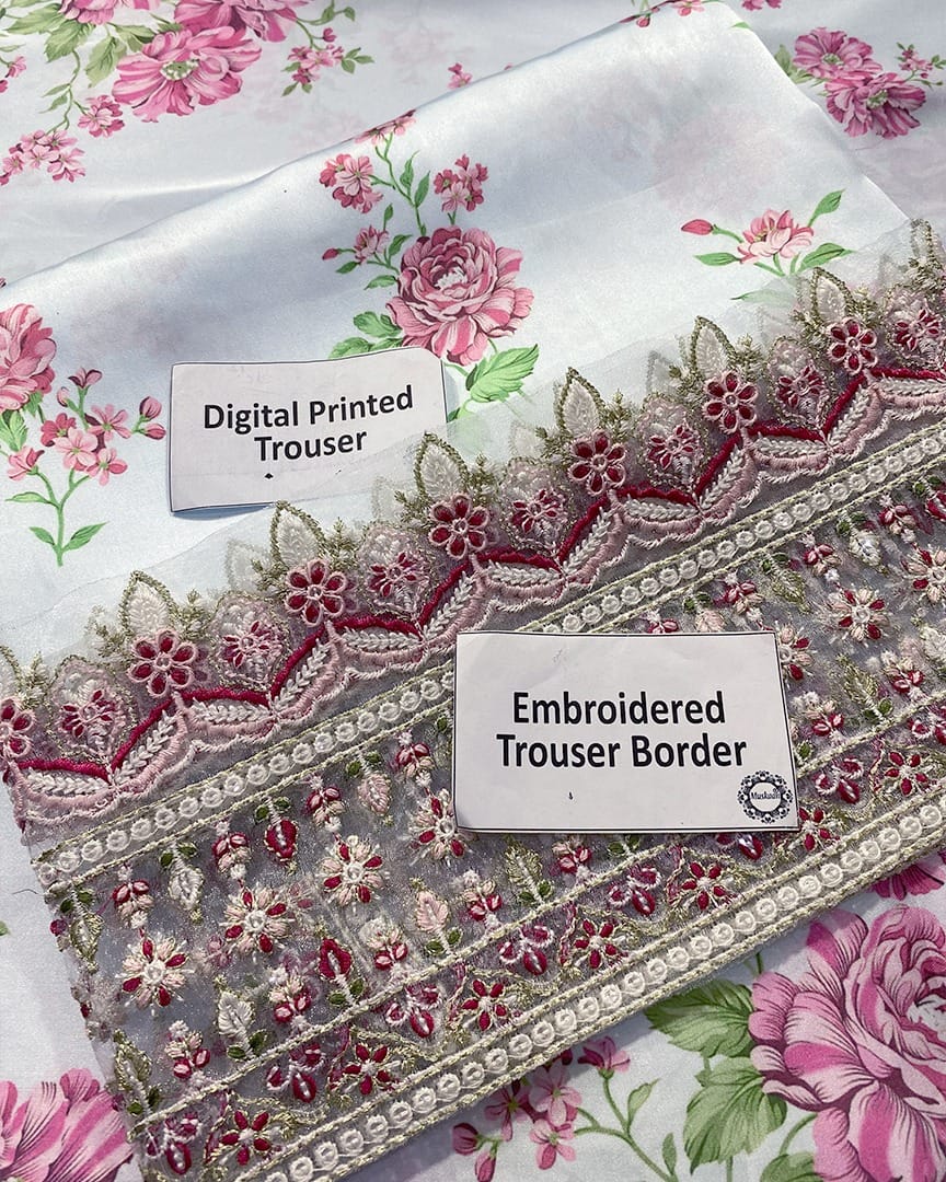 Batik Luxury Silk Formal Collection -Sky Blue