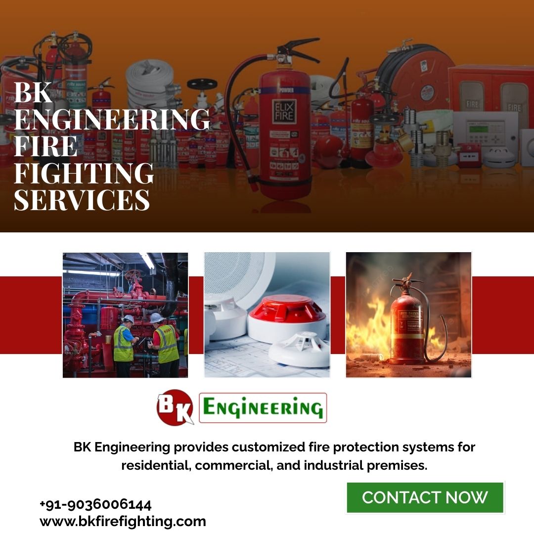 Budget-friendly Fire Fighting Services in Chennai by BK Engineering