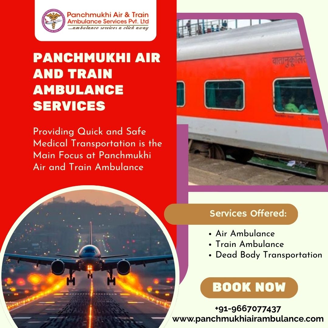 Obtain an Air Ambulance from Delhi with the Latest Medical Accessories by Panchmukhi