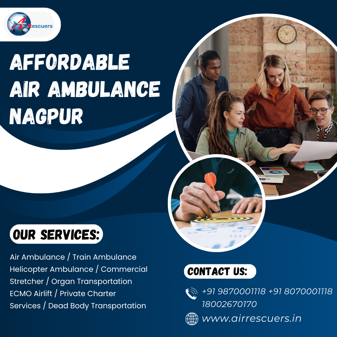 Swift Medical Flights With Trusted Care in Nagpur