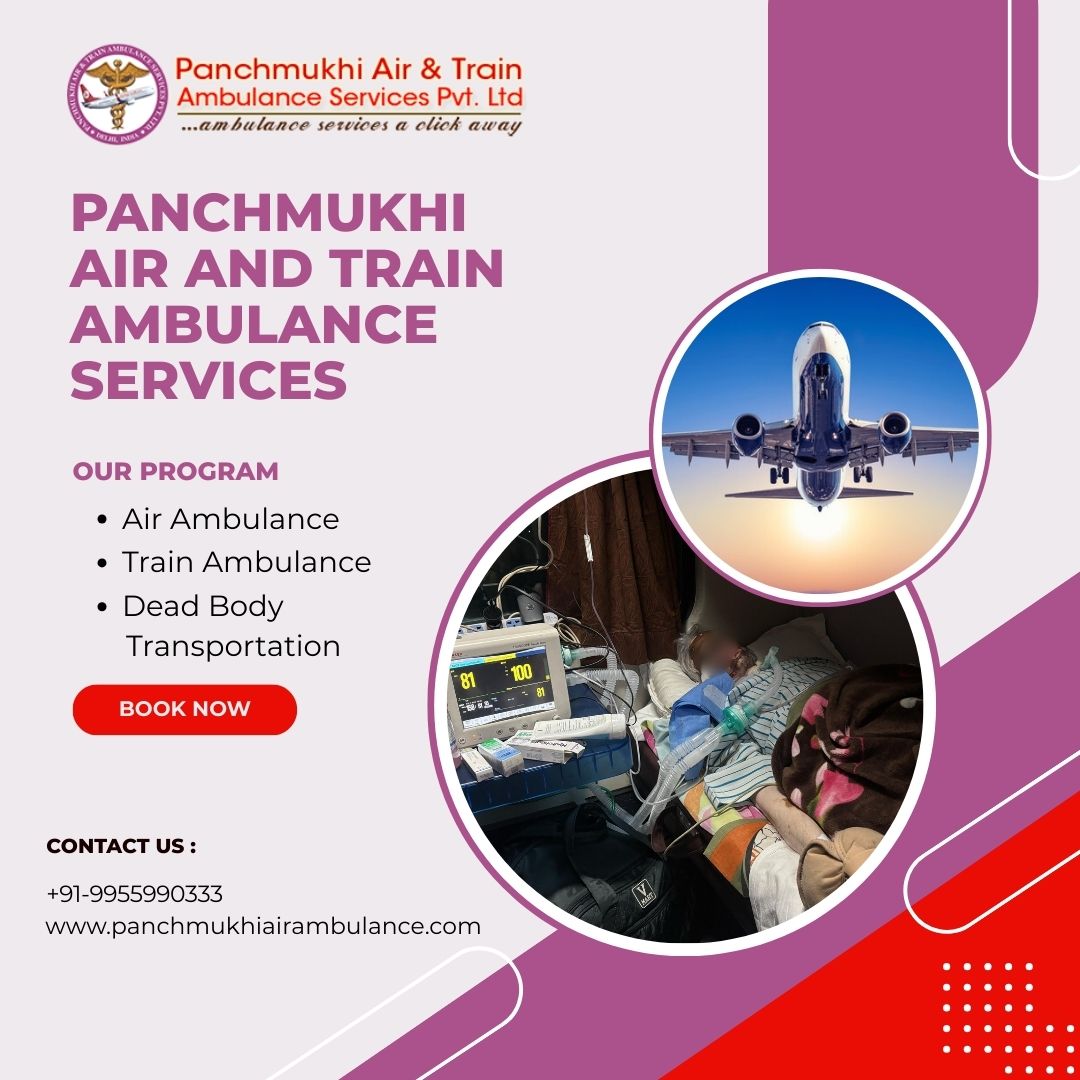 Choose Air Ambulance from Mumbai with Effective Medical Care by Panchmukhi