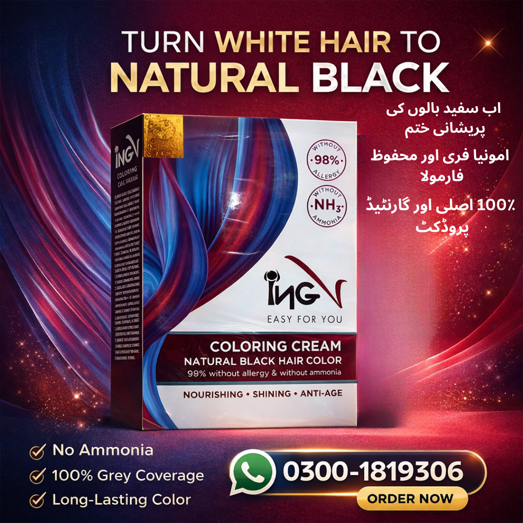 Buy ING Hair Color Price in Lahore: Grey Coverage 03001819306