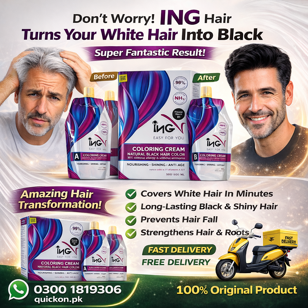 Buy ING Hair Color Price In Sargodha: Long-Lasting Color with Healthy Shine 03001819306