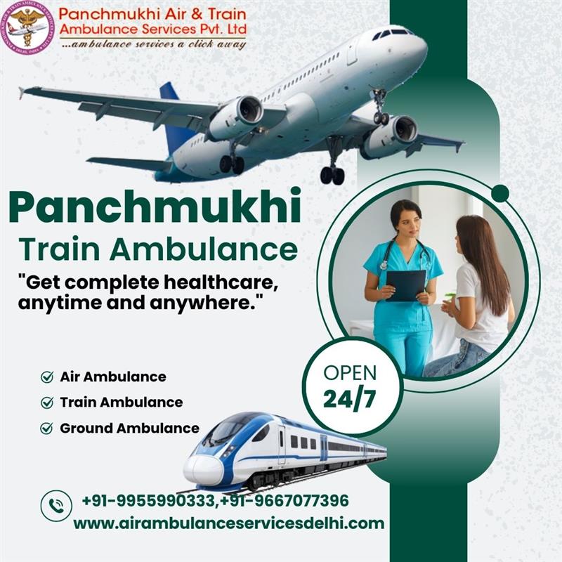 Panchmukhi Hi Tech Air and Train Ambulance in Dehradun- Helpful in Completing the Transfer without difficulties