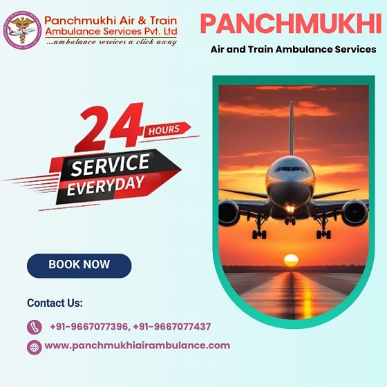 Versatility and Efficiency are involved while organizing Panchmukhi Air and Train Ambulance Services in Gaya