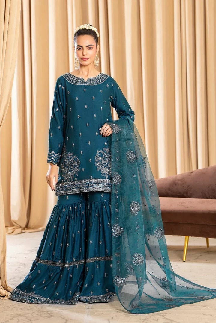Ellena by raja sahib 3 piece eid collection