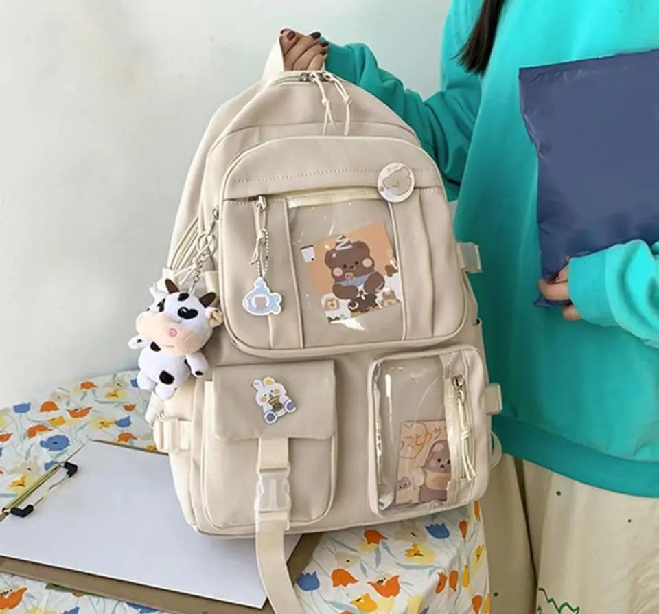 Girl’s Nylon Casual Backpack