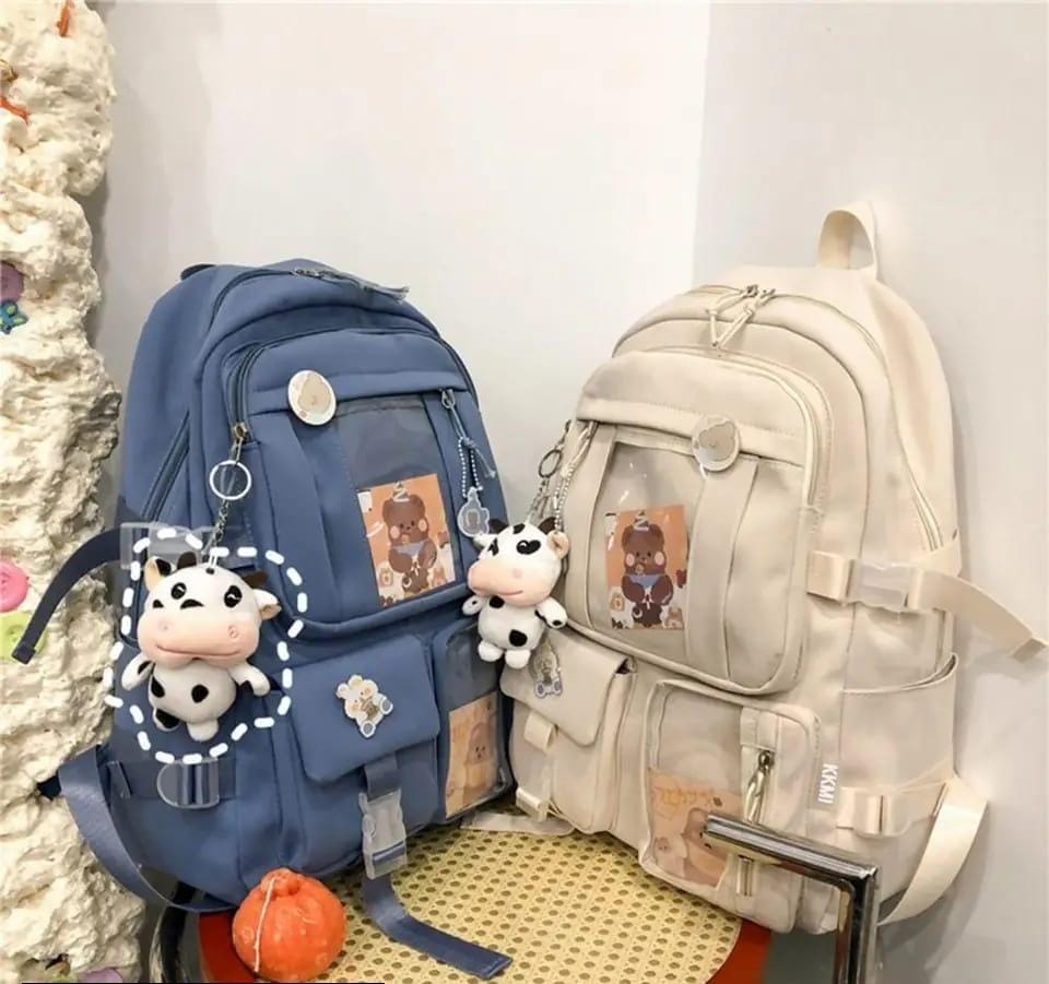 Girl’s Nylon Casual Backpack