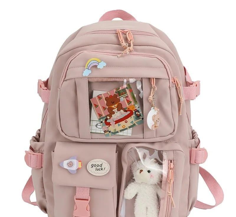 Girl’s Nylon Casual Backpack