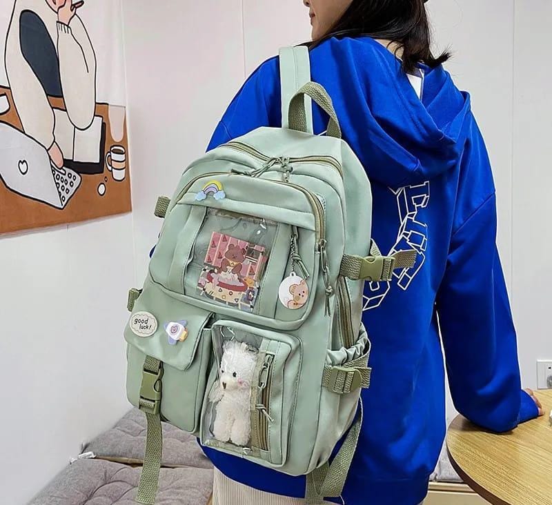 Girl’s Nylon Casual Backpack