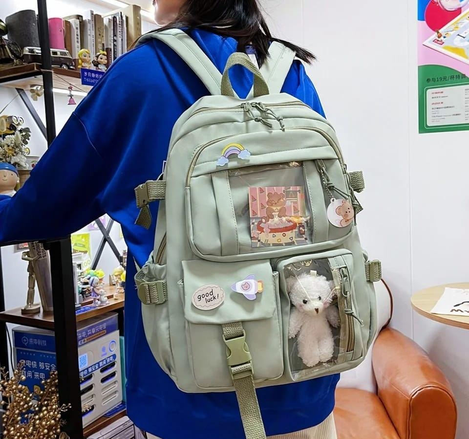 Girl’s Nylon Casual Backpack