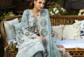 HEAVY EMBROIDERED CHICKENKARI COTTON FRONT WITH EMBROIDERED CUTWORK DAMAN PATCH