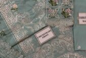 HEAVY EMBROIDERED CHICKENKARI COTTON FRONT WITH EMBROIDERED CUTWORK DAMAN PATCH