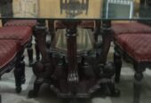 Pure chinioti 6 seater dining table for sale