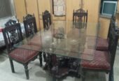 Pure chinioti 6 seater dining table for sale