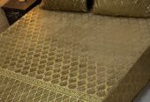 Texture velvet bedsheet