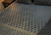 Texture velvet bedsheet