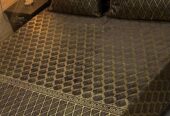 Texture velvet bedsheet