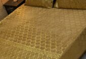 Texture velvet bedsheet