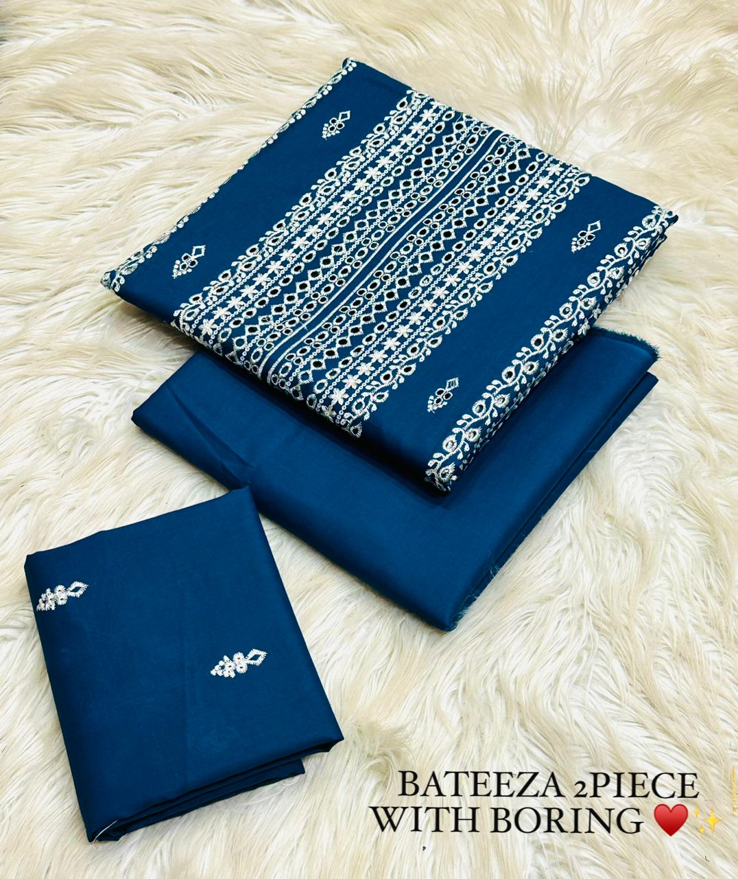 BATEEZA FANCY 2PIECE BORING EMBROIDERY COLLECTION