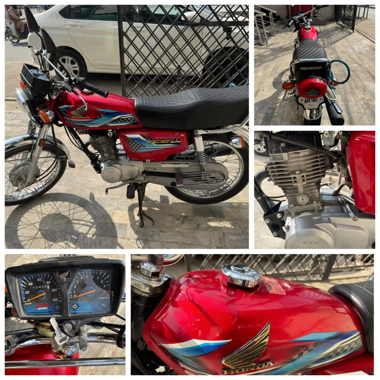 🏍️ ہونڈا CG125 برائے فروخت