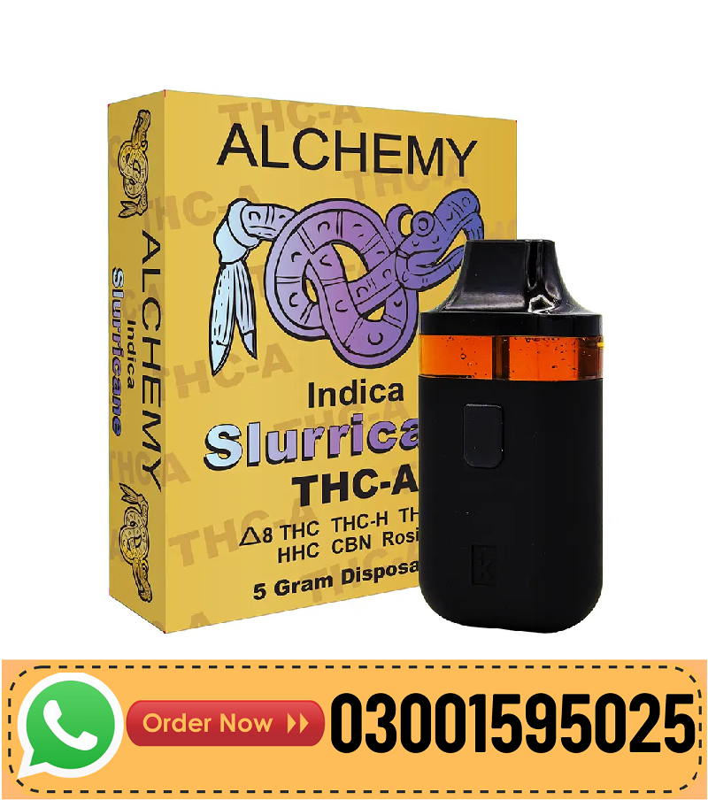 Alchemy THCA Gold Bar Disposable – 5g In Pakistan-03001595025