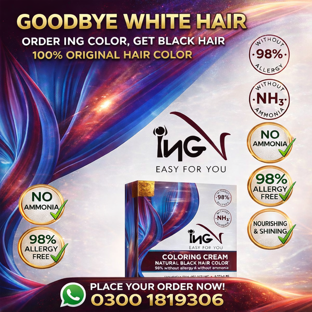 Buy ING Hair Color Price in Multan: Grey Coverage 03001819306