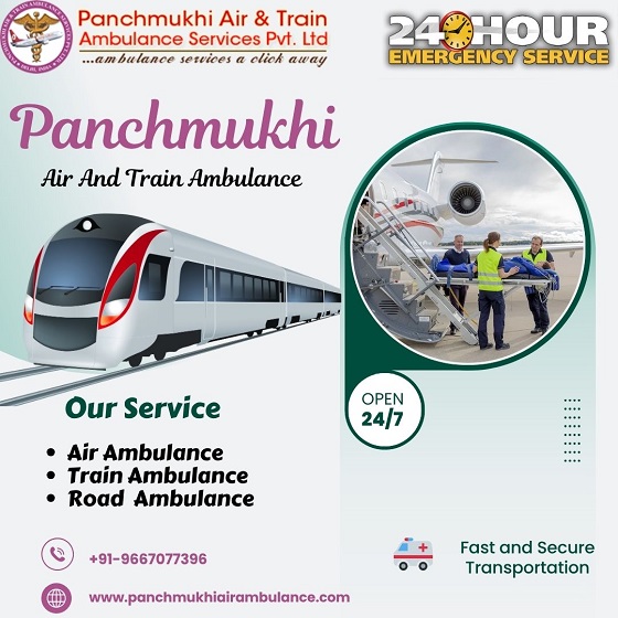 Low-Cost Air and Train Ambulance Service in Dibrugarh is Providing Patients with Risk-Free Services