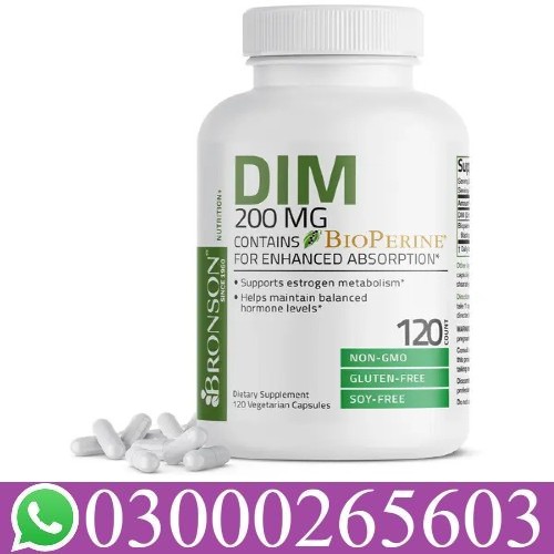 Bronson Dim With Bioperine 200mg – Hormone Support In Panjgur