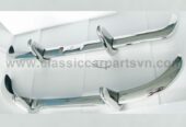 Datsun Roadster Fairlady bumpers with over riders (1962-1970)