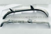 Datsun Roadster Fairlady bumpers with over riders (1962-1970)