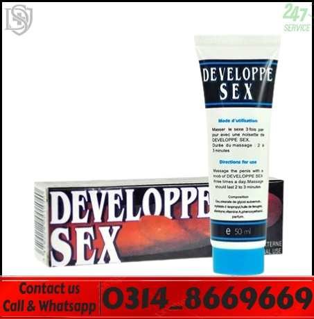 Developpe Sex Cream In Pakistan/03148669669