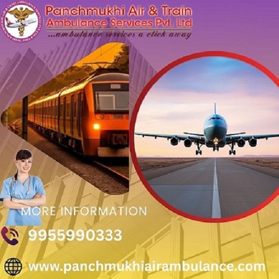 Take the Best Panchmukhi Air and Train Ambulance Service in Gaya for Safe Journey