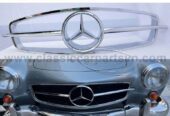 Front grille for Mercedes 190SL Roadster