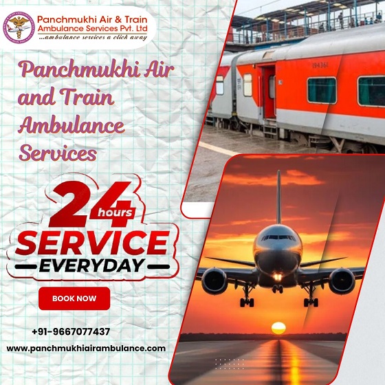 ICU Air and Train Ambulance Service in Siliguri offers a Medical Transfer that is Favorable to the Patients