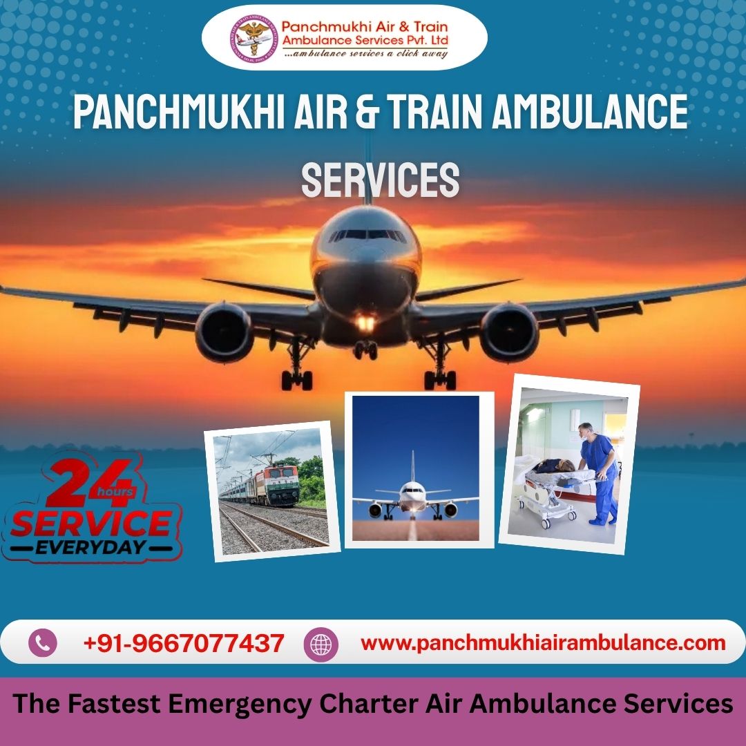 Panchmukhi Air and Train Ambulance in Delhi- helpful in relocating patients