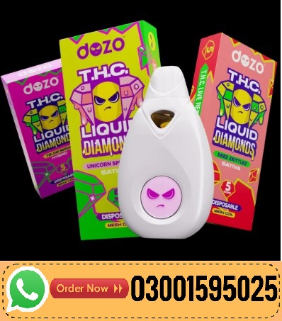 DOZO Liquid Diamonds Disposable 5G In Pakistan-03001595025