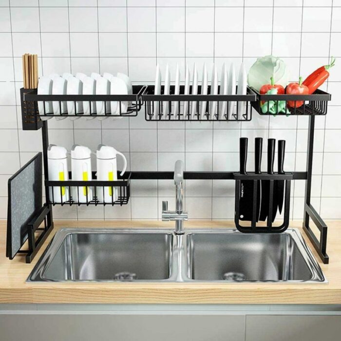 kitchen sink dish rac