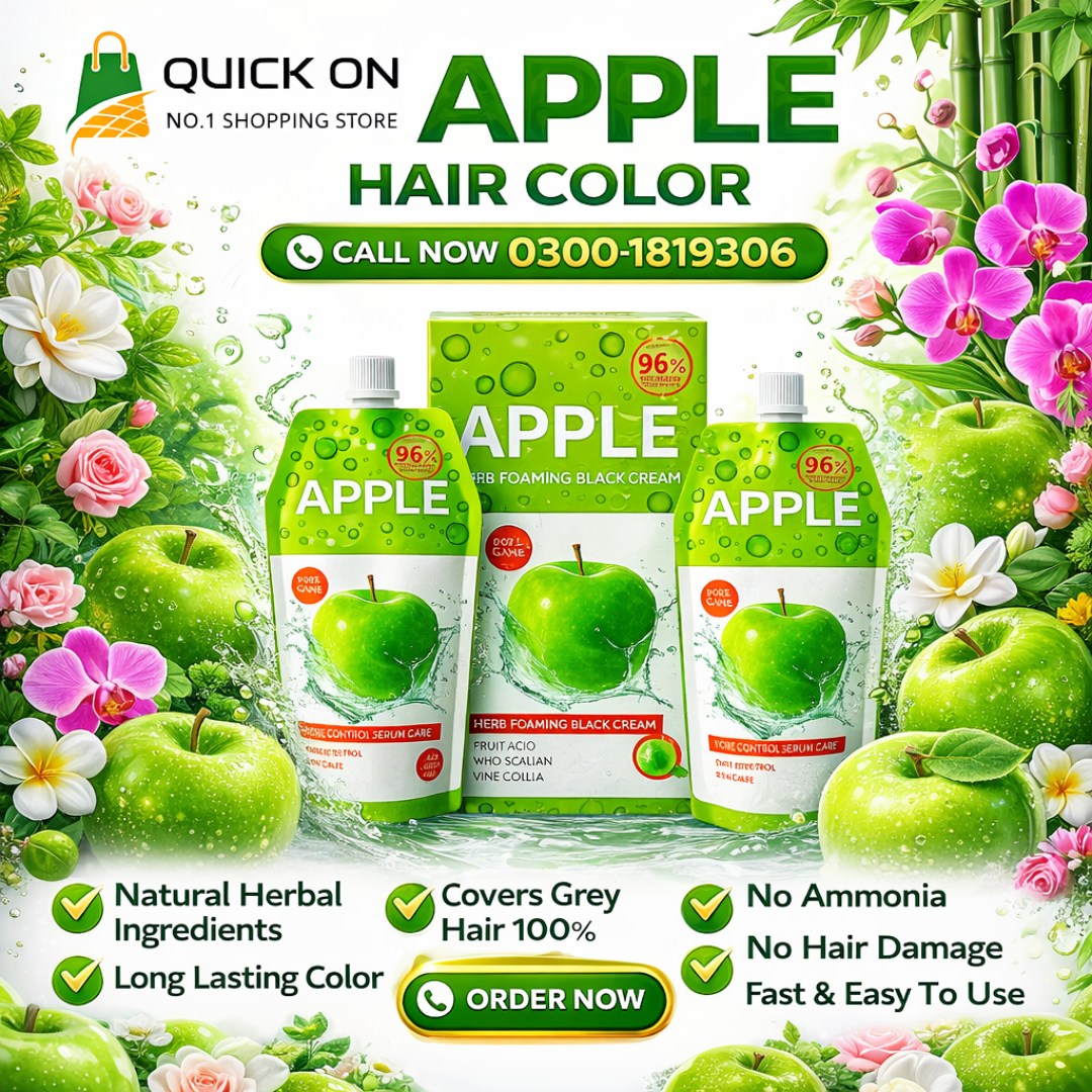 2026 New Updated Apple Hair Color Price in Malakwal – Buy Quickon.pk
