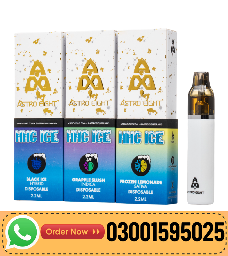 Astro Eight HHC ICE Disposable 2.2G In Pakistan-03001595025