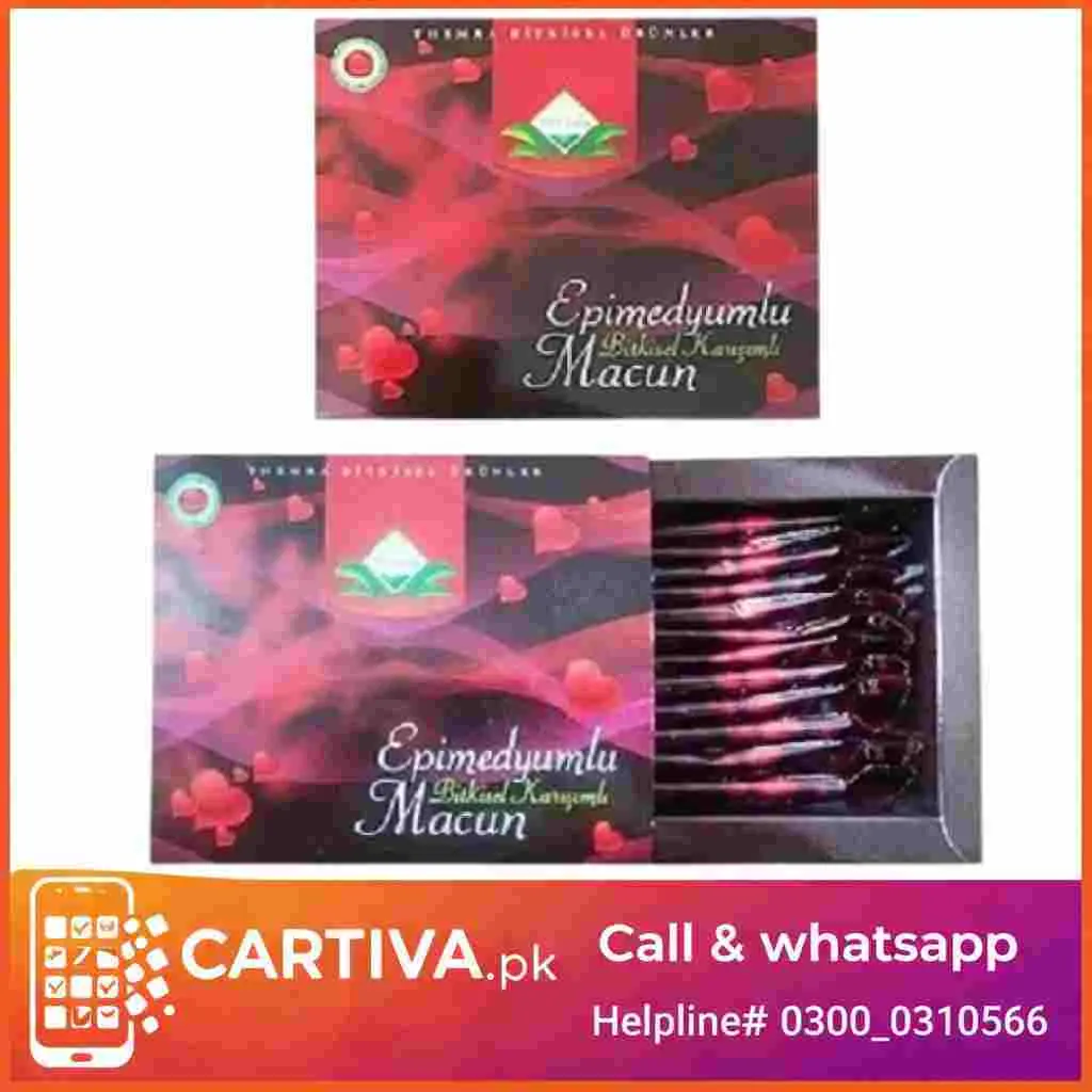 Epimedium Themra Macun Honey 12 Sachets Premium Herbal Vitality Formula in Pakistan/03000310566