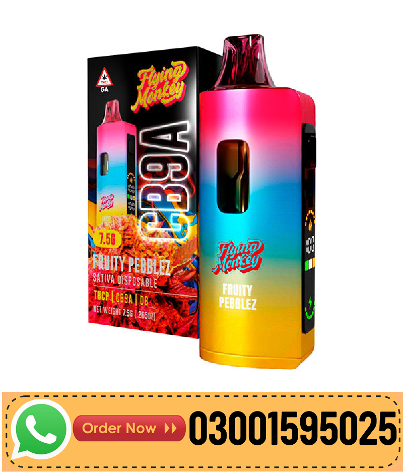 Flying Monkey Purest CB9A Blend Disposable 7.5G In Pakistan-03001595025 1 Flying Monkey Purest