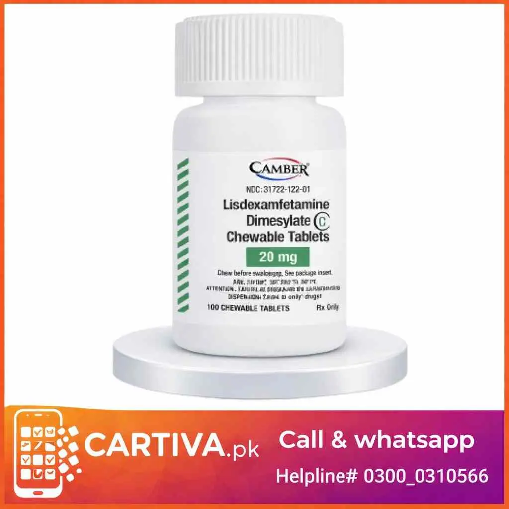 Lisdexamfetamine 20Mg Chewable Tablets In Pakistan/03000310566