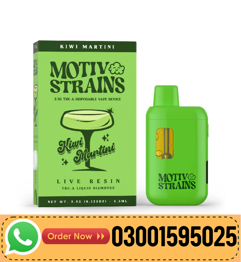 Motiv THCA Live Resin Disposable 3.5G In Pakistan- 03001595025