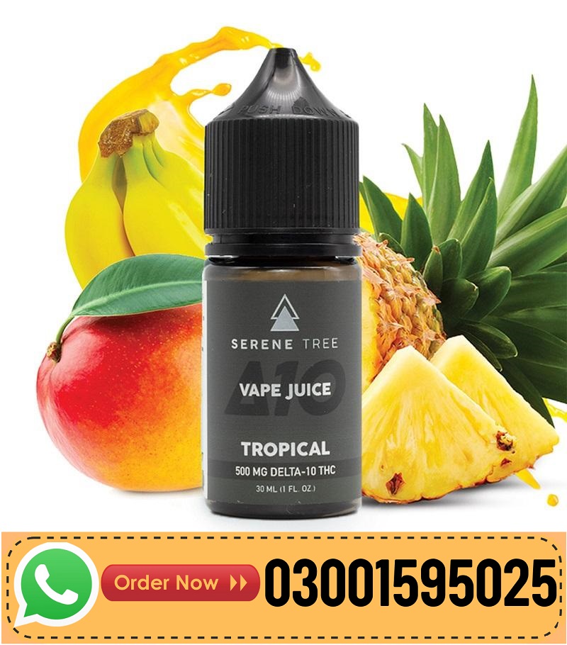 Serene Tree Delta-10 THC Tropical Vape Juice 500mg In Pakistan-03001595025