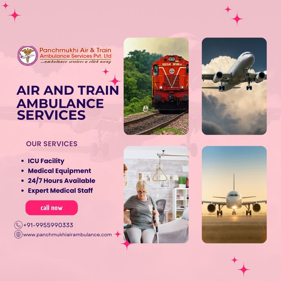 Panchmukhi Air Ambulance in Guwahati are here to assist you with any medical transfer